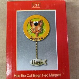 Red Apple Collection Has the Cat been fed (AF)